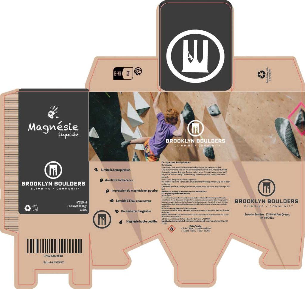 Extérieur du packaging
