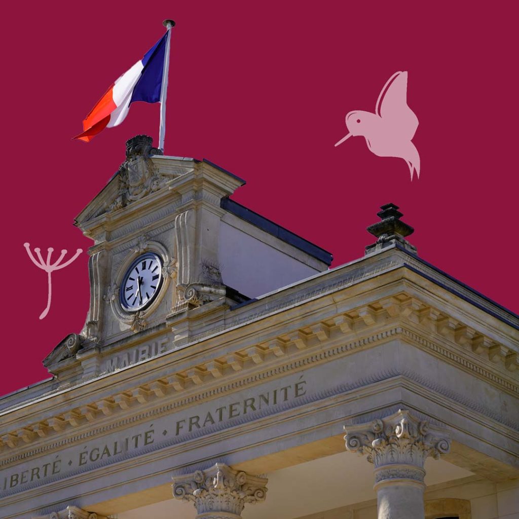carte de vœux pour Mairie Herbignac