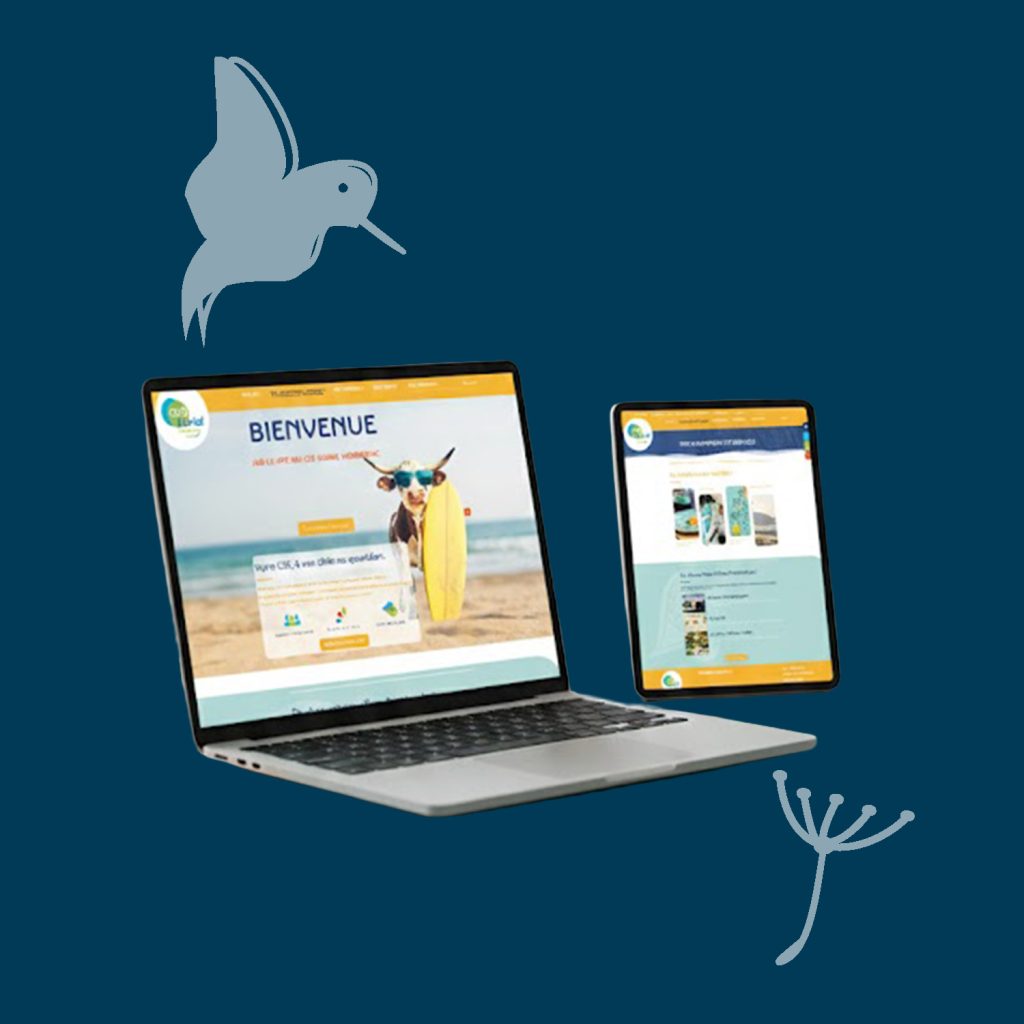 Création site internet CSE Laiterie d'Herbignac par Le Grain de Flo